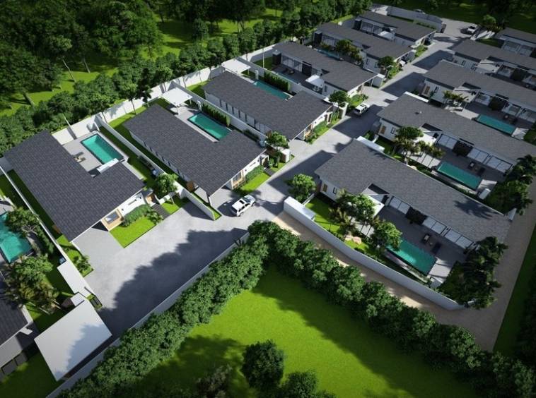 rice gardens villas for sale, koh samui