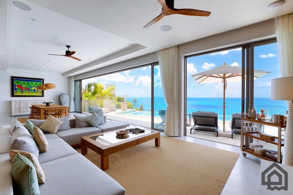 Panoramic Sea View Luxury Villa, koh samui