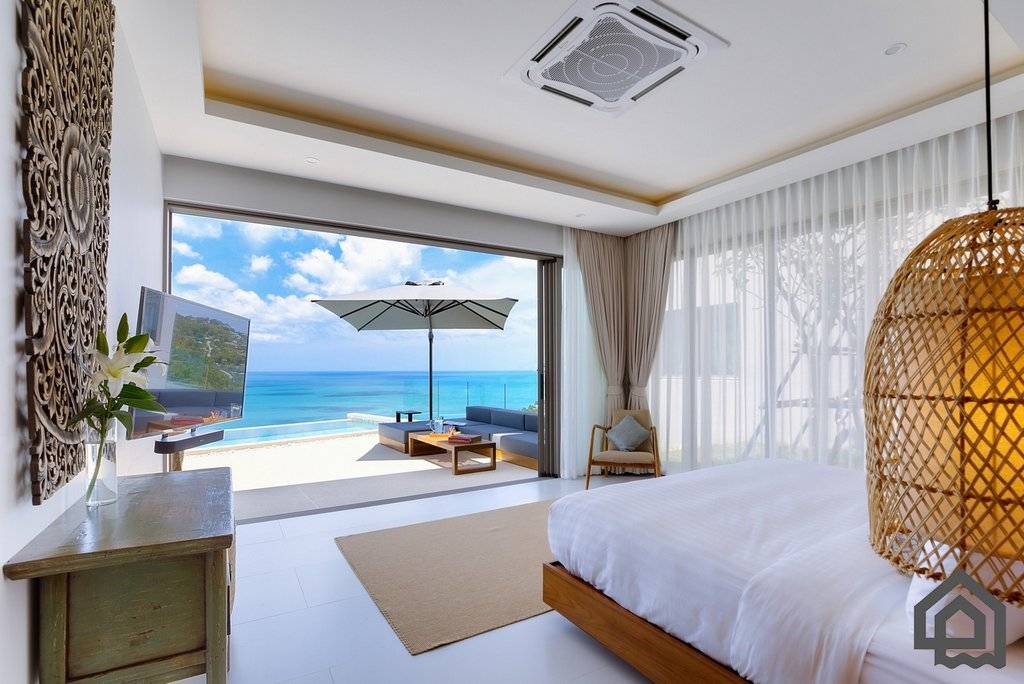 Panoramic Sea View Luxury Villa, koh samui