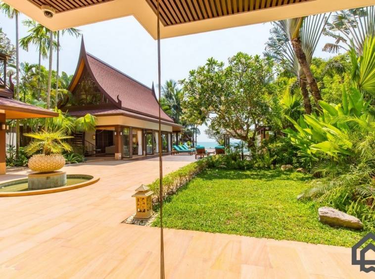 beach front villa for sale, koh samui
