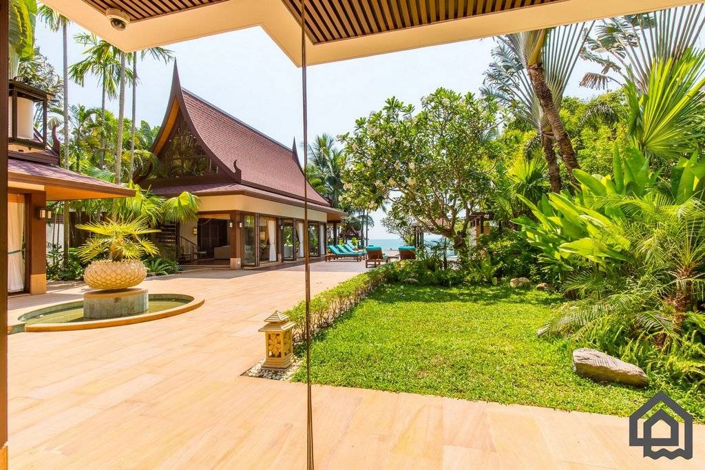 beach front villa for sale, koh samui