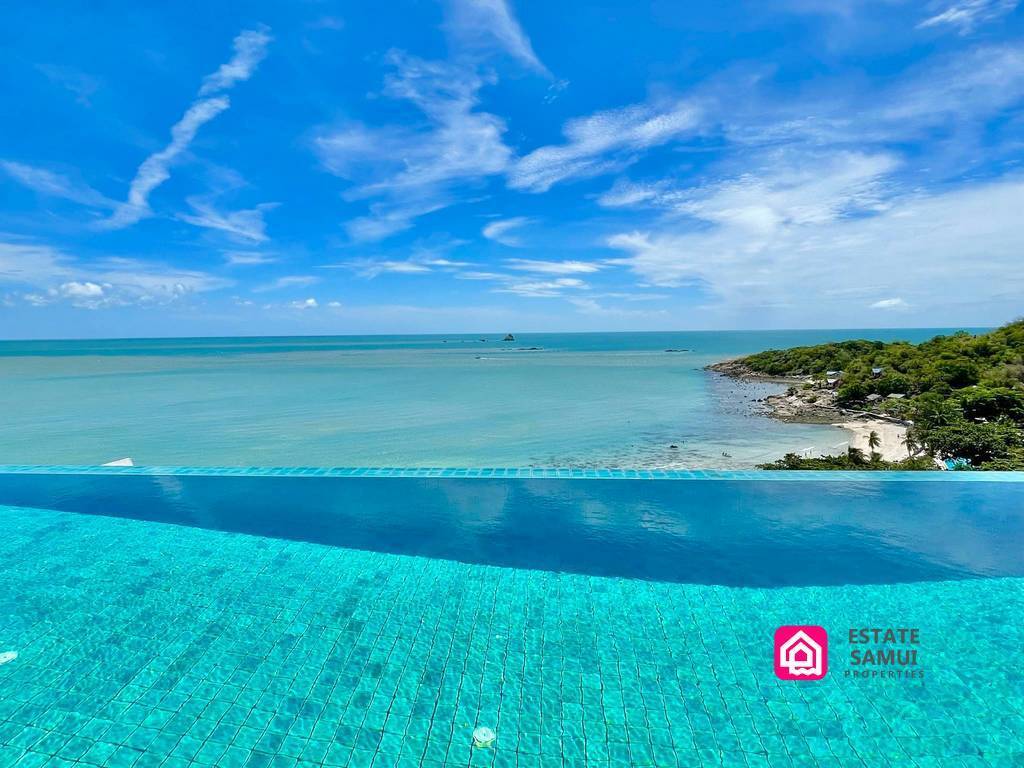 baan talay sai, 5 Bedroom Luxury Sea View Villa, koh samui