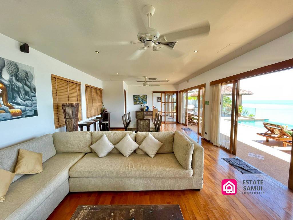 baan talay sai, 5 Bedroom Luxury Sea View Villa, koh samui