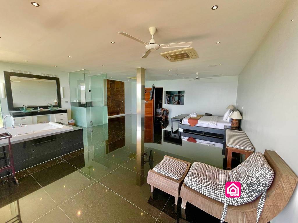 baan talay sai, 5 Bedroom Luxury Sea View Villa, koh samui