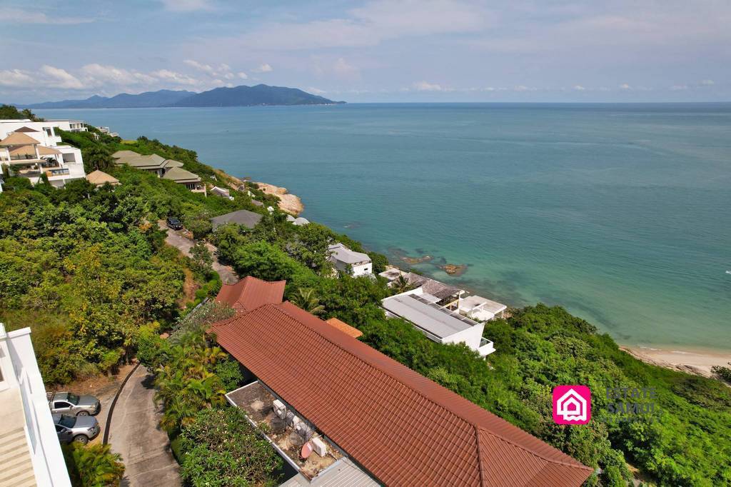 baan talay sai, 5 Bedroom Luxury Sea View Villa, koh samui