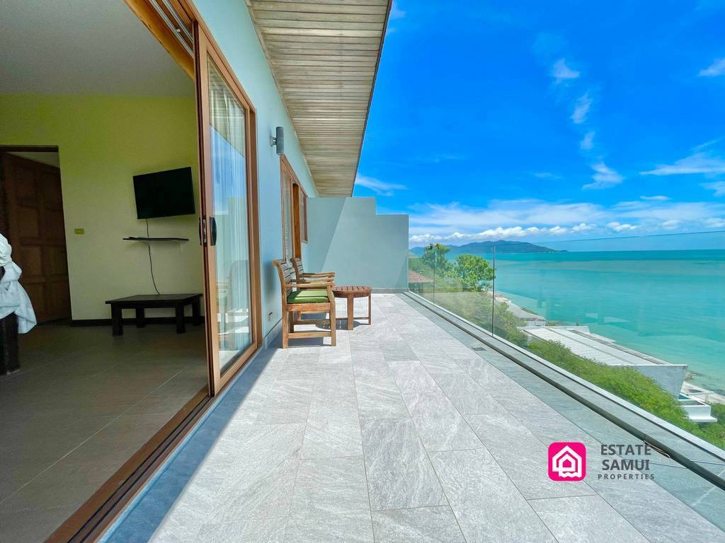 baan talay sai, 5 Bedroom Luxury Sea View Villa, koh samui