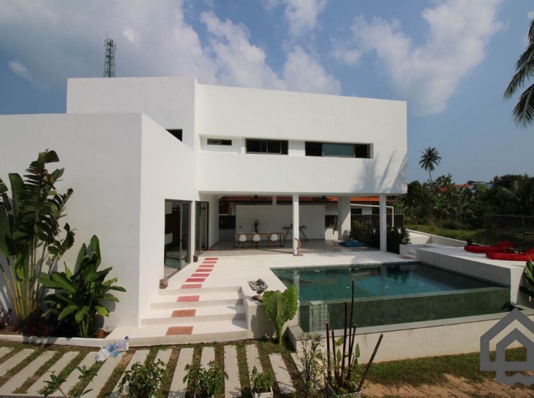 Peaceful Modern 3 Bedroom Pool Villa For Sale, Koh Samui