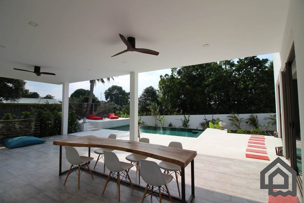 Peaceful Modern 3 Bedroom Pool Villa For Sale, Koh Samui