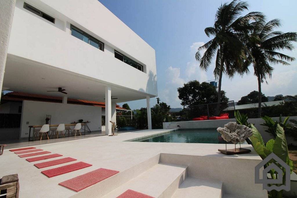 Peaceful Modern 3 Bedroom Pool Villa For Sale, Koh Samui