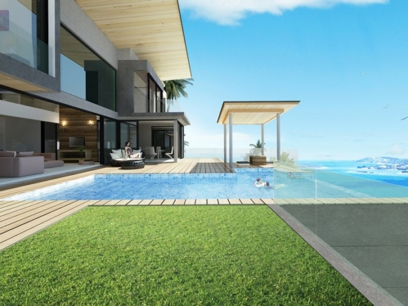 Saitara Peak 4-Bedroom Sea View Villas For Sale, Koh Samui