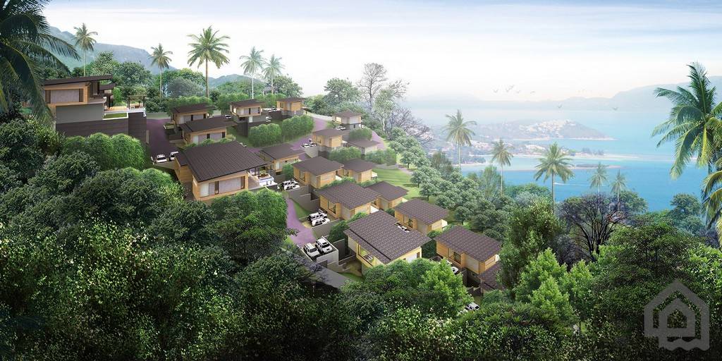 Saitara Peak 2-Bedroom Sea View Villas in Chaweng Noi, Koh Samui