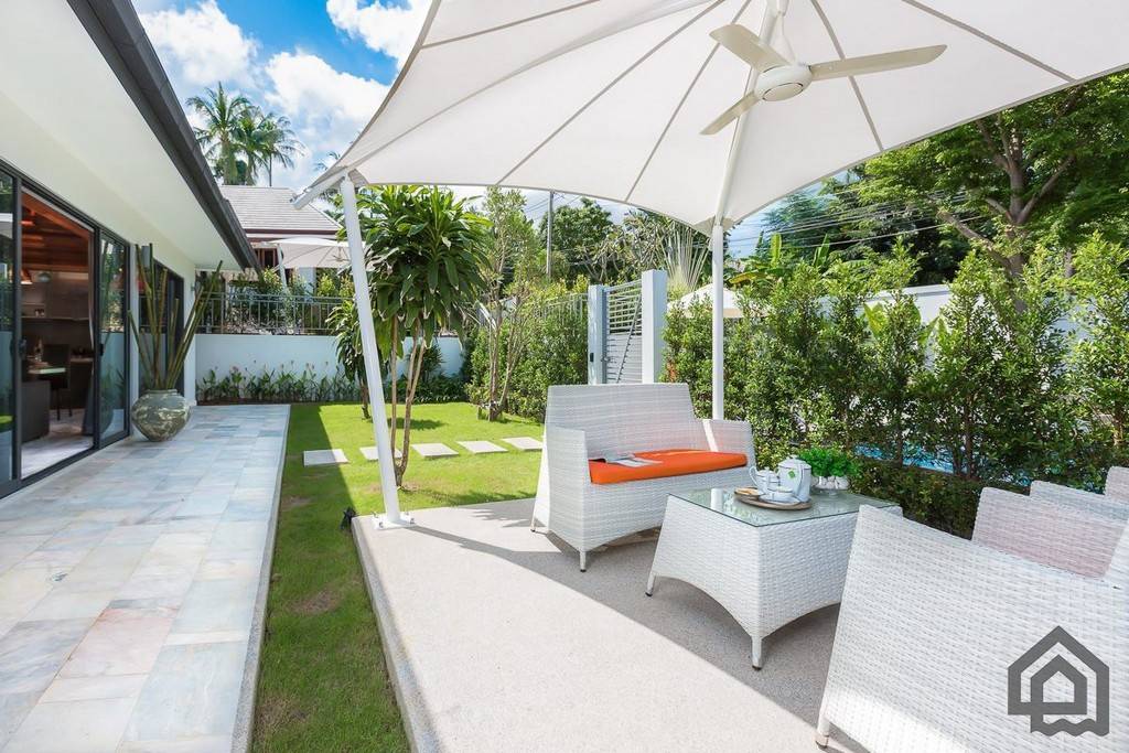 Modern Samui Villa Shared Pool, Long Term Rental