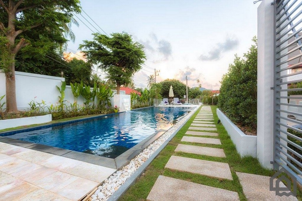 Modern Samui Villa Shared Pool, Long Term Rental