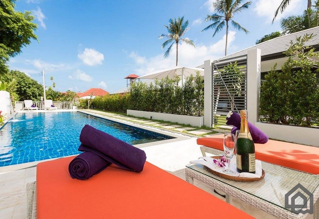 Modern Samui Villa Shared Pool, Long Term Rental