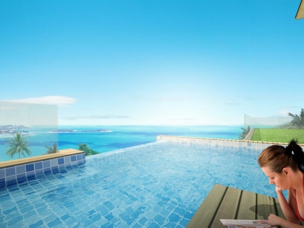 Saitara Peak 4-Bedroom Sea View Villas For Sale, Koh Samui
