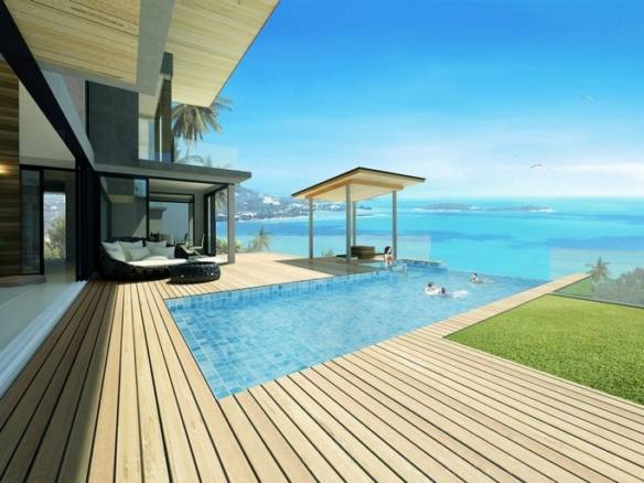 Saitara Peak 4-Bedroom Sea View Villas For Sale, Koh Samui