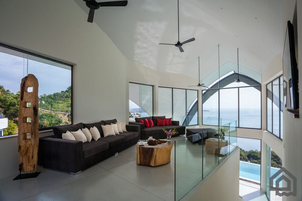 Sky Dream Villa, Modern Sea View Villa For Sale, Koh Samui