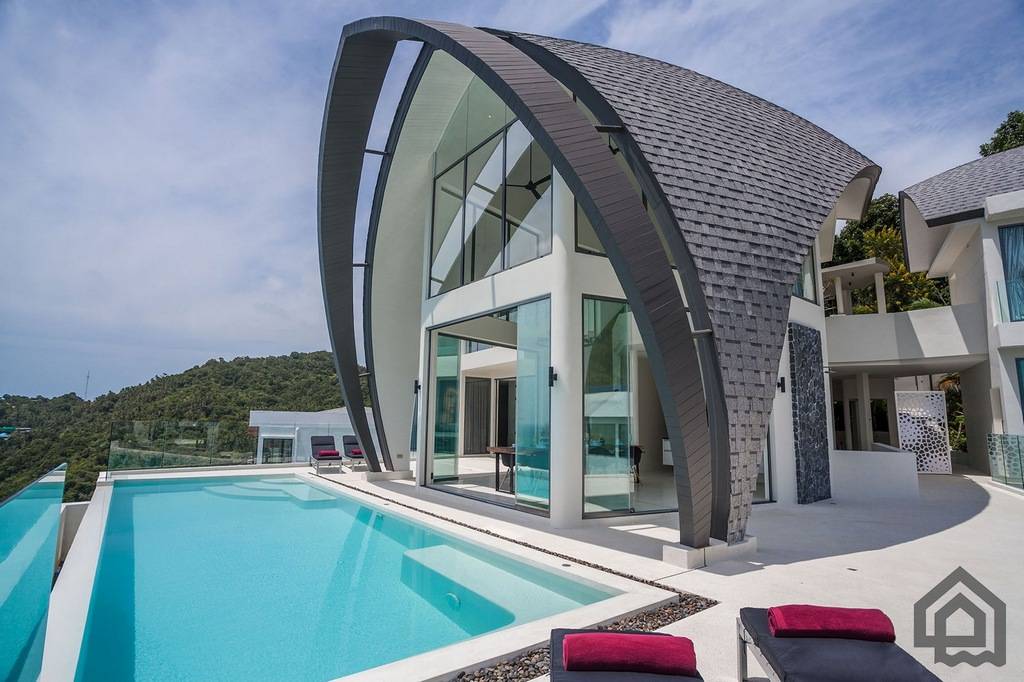 Sky Dream Villa, Modern Sea View Villa For Sale, Koh Samui