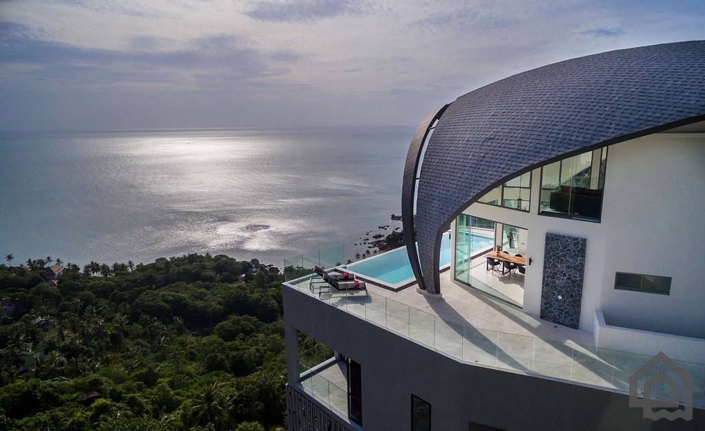 Sky Dream Villa, Modern Sea View Villa For Sale, Koh Samui