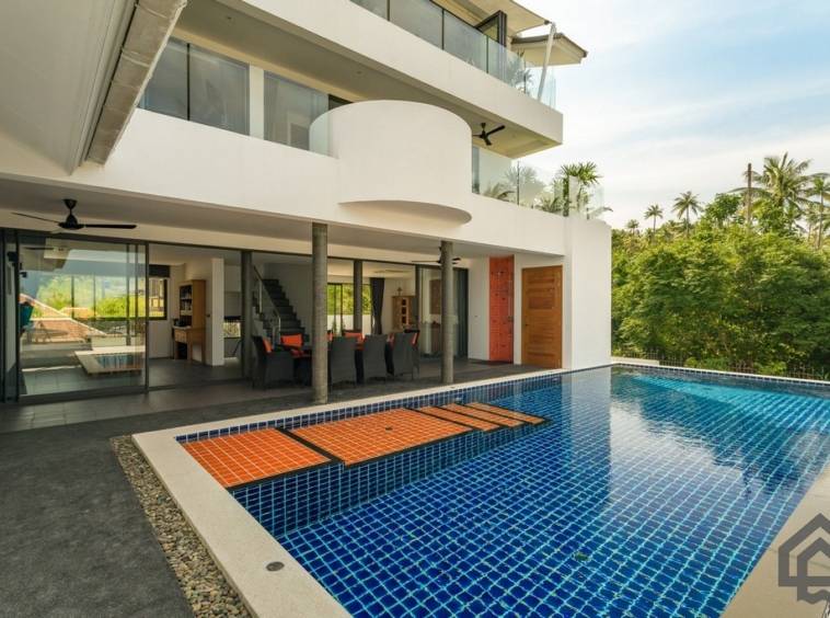 Bangrak Sea View Villa For Sale, Koh Samui