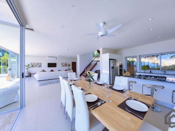 modern sea view