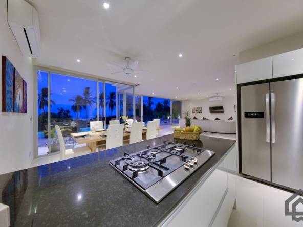 modern sea view