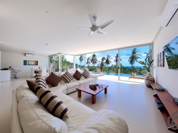 modern sea view