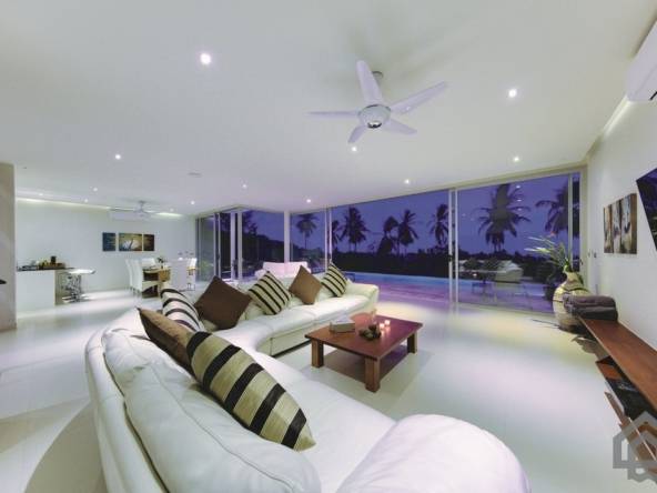 modern sea view