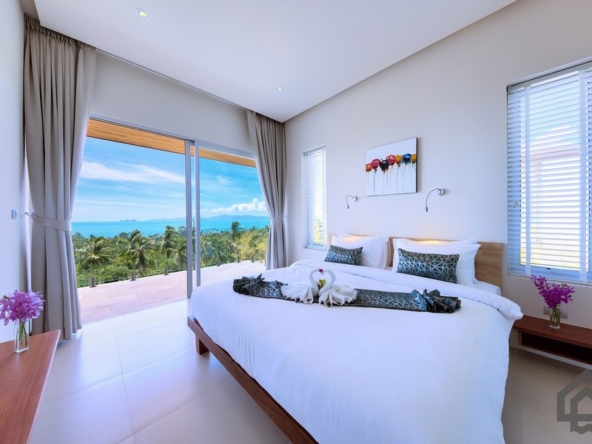 modern sea view