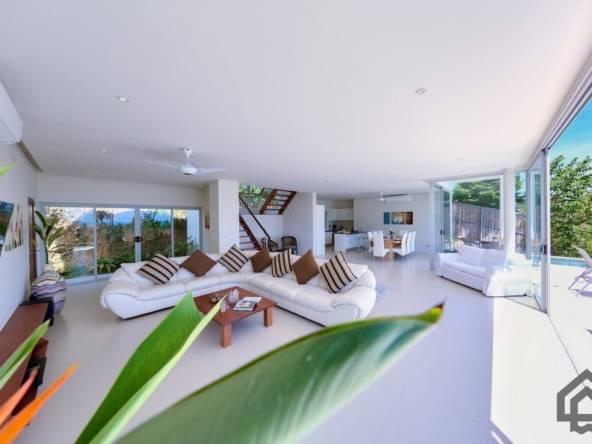 modern sea view