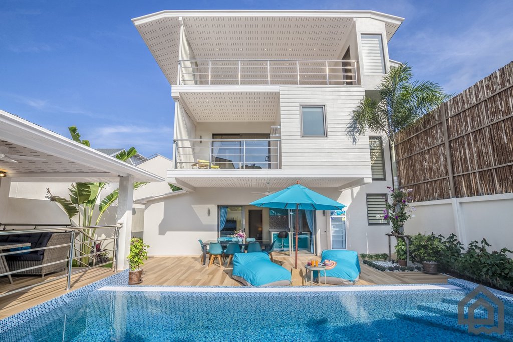 modern beachside villa for sale, koh samui