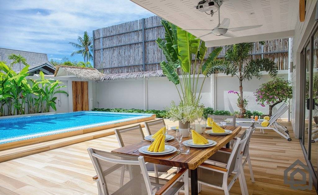 beach side villa for sale, koh samui