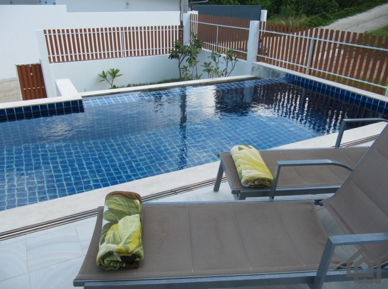 affordable villa with private pool, koh samui