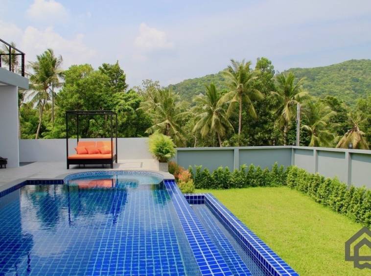 family pool villa for sale, koh samui