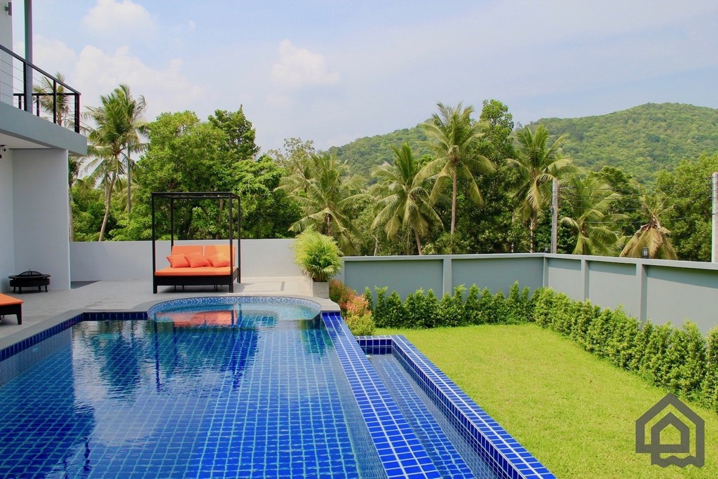 family pool villa for sale, koh samui