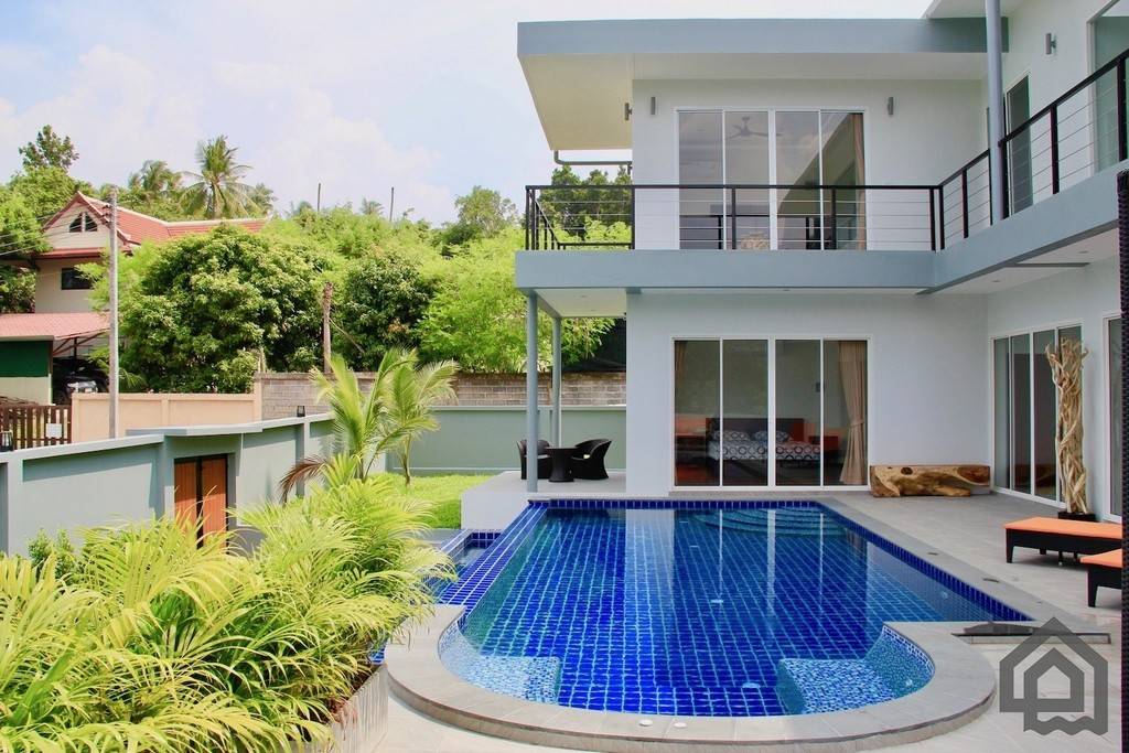 family pool villa for sale, koh samui