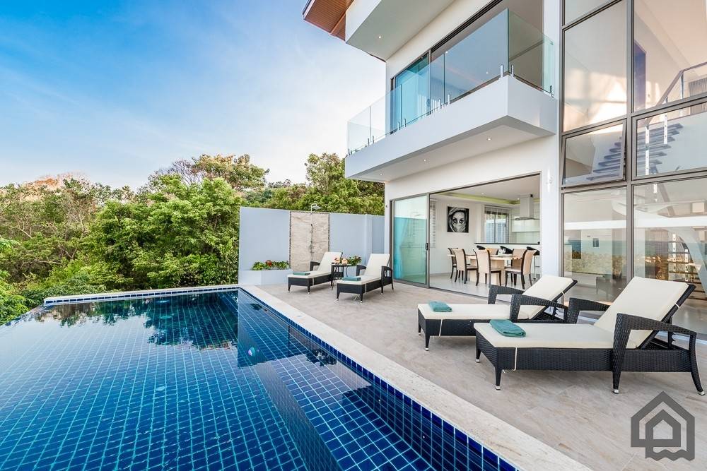 luxury chaweng villa for sale, koh samui