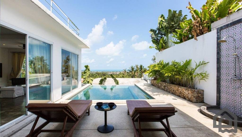 seaview chaweng villa for sale, koh samui