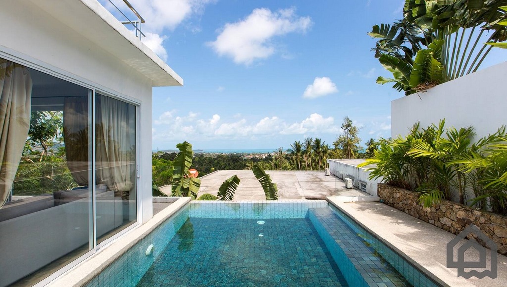 seaview chaweng villa for sale, koh samui