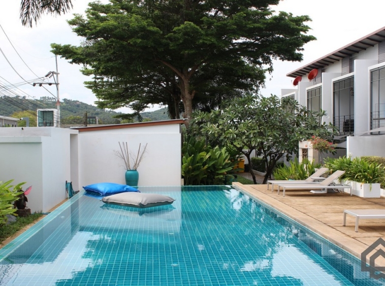 the pool townhouse for sale, koh samui