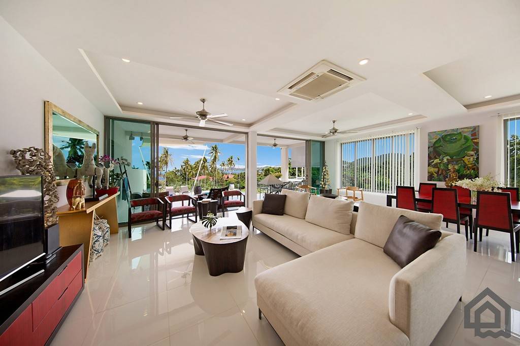 spacious modern villa for sale, koh samui