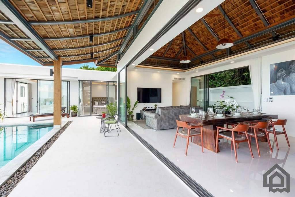 villa with panoramic view for sale, koh samui