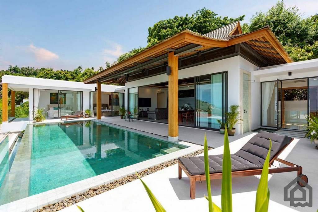 villa with panoramic view for sale, koh samui