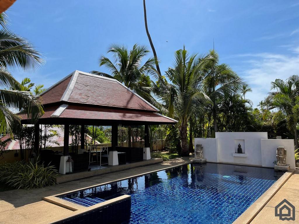 balinese style villa for sale, koh samui