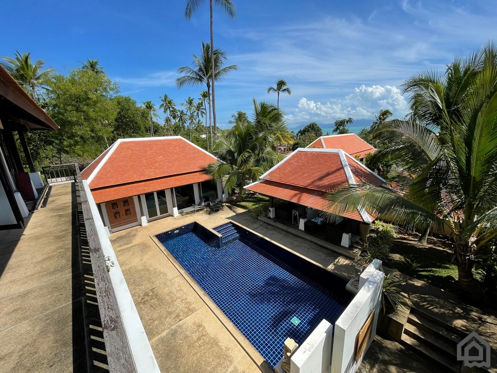 balinese style villa for sale, koh samui