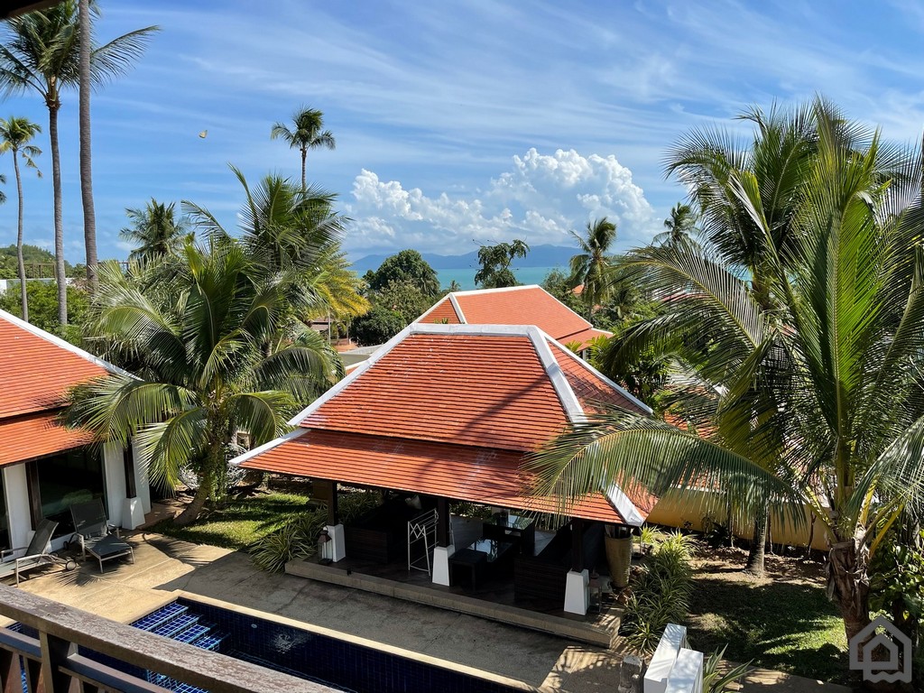 balinese style villa for sale, koh samui