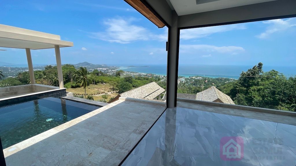 chaweng hilltop villa for sale, koh samui