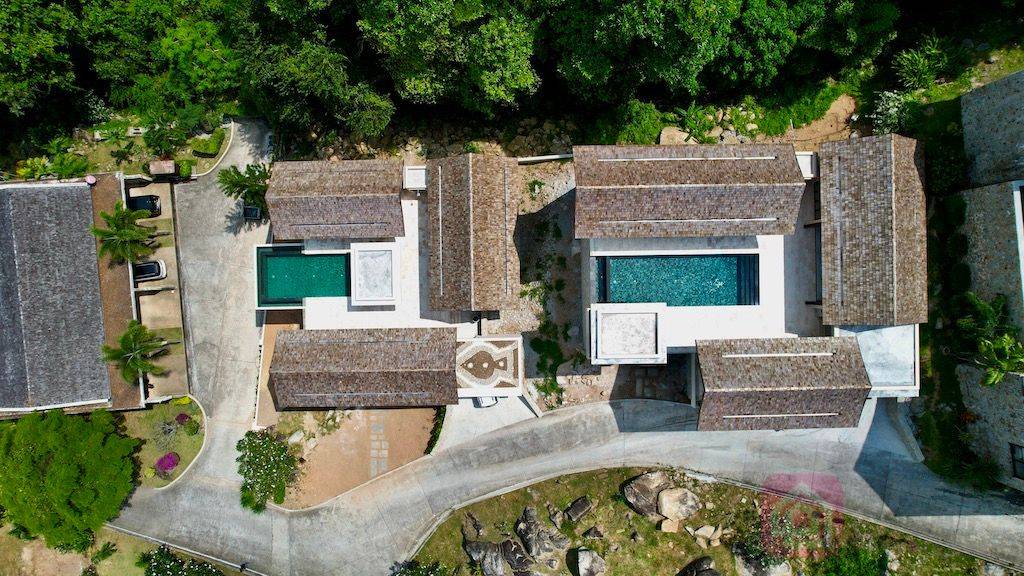 chaweng hilltop villa for sale, koh samui
