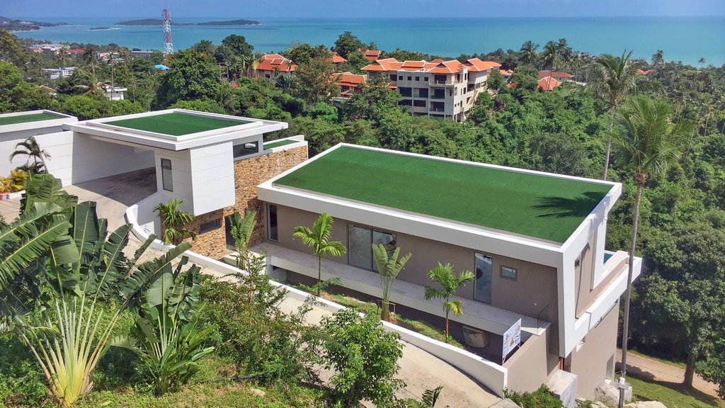 ultra modern sea view villa, koh samui