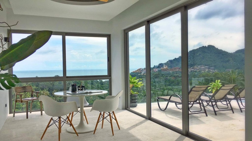 ultra modern sea view villa, koh samui